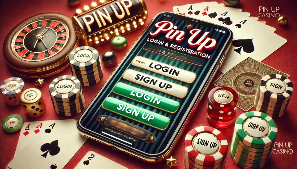 PinUp Login and registration at Casino processes